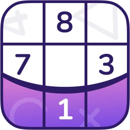 Symbol von Sudoku-Rätsel: Puzzlespiele
